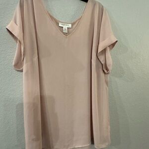 Motherhood Maternity Soft Pink Blouse